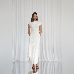 NWT aym Venus Dress in Vintage Cream size XS